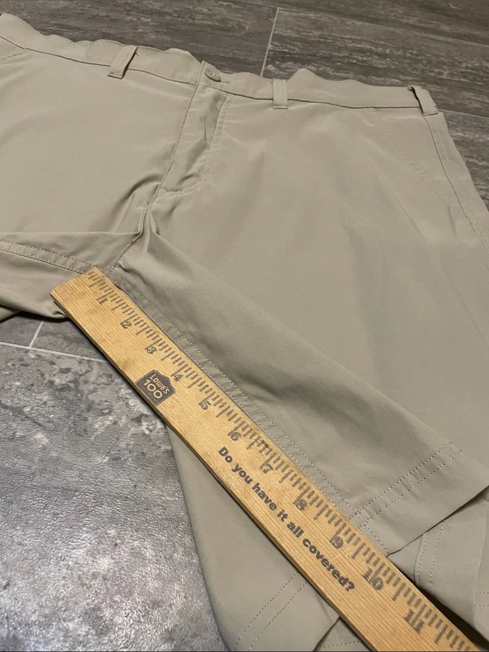 Men's Eddie Bauer Tech Traveler Shorts Size 40 95% Nylon 5% Spandex